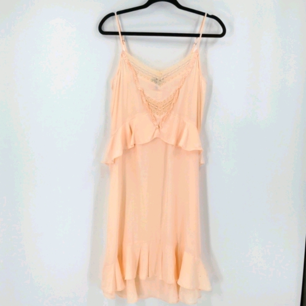 CHELSEA28 Ruffle Spaghetti Strap Dress